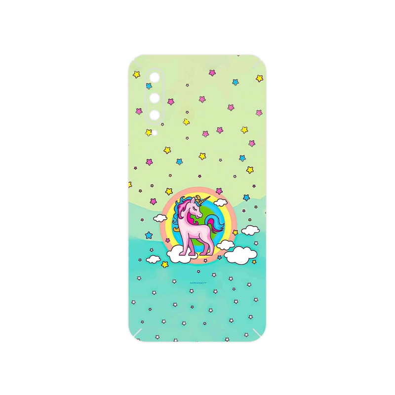 برچسب پوششی ماهوت مدل Rainbow unicorn adventure مناسب برای گوشی موبایل شیائومی MI 9 Lite