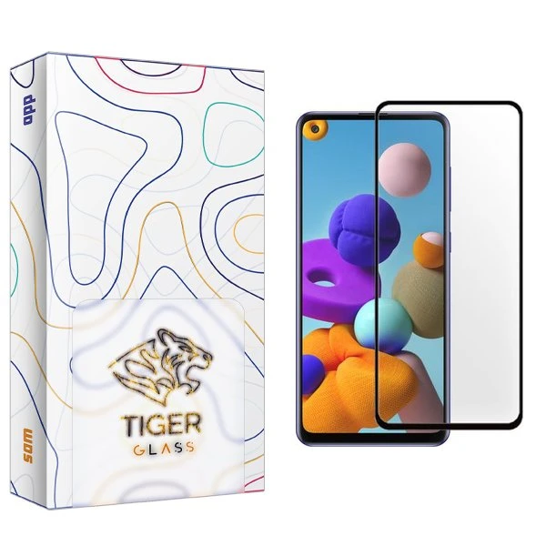 محافظ صفحه نمایش شیشه ای تایگر گلس مدل APL2 مناسب برای گوشی موبایل سامسونگ Galaxy A21s