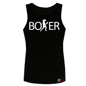 تاپ مردانه مدل بوکسور  کد b056 رنگ مشکی 