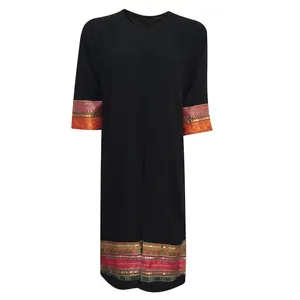 مانتو زنانه مدل نخی ابر و بادی سوزندوزی هندی کد tm-2705