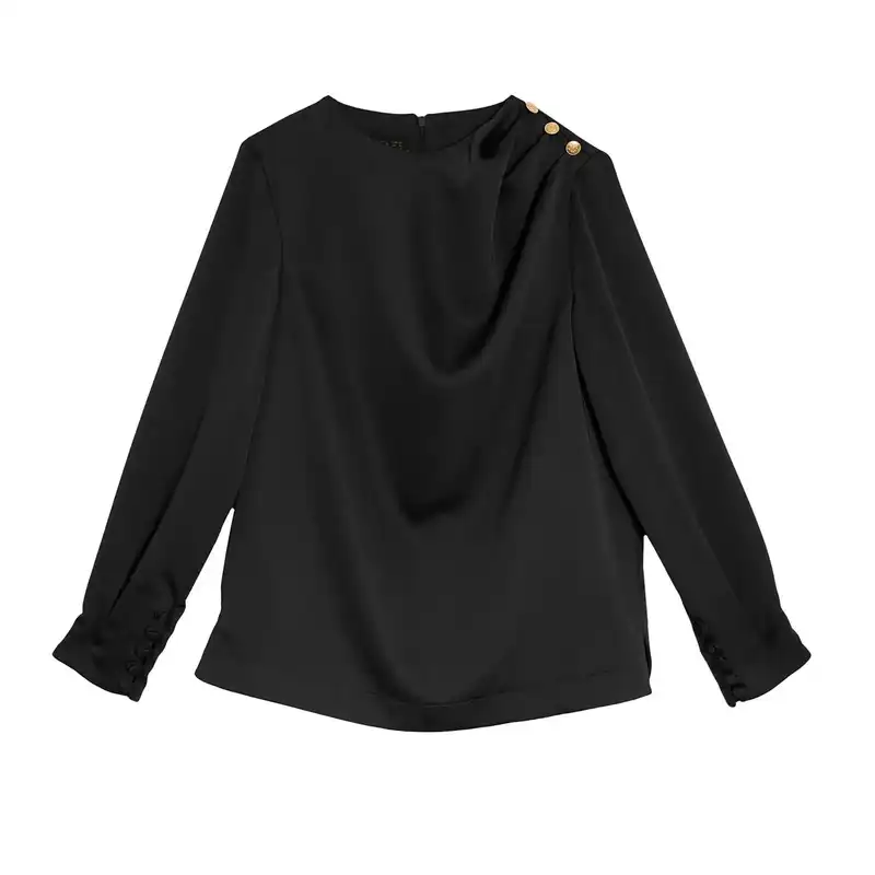 بلوز آستین بلند زنانه مدل MDS-SS-AT6730