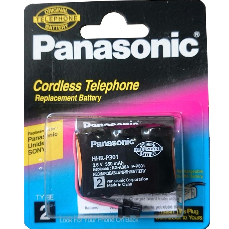 باتری تلفن بی سیم پاناسونیک مدل HHR-P301E/1B