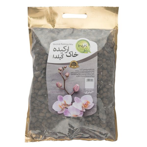 خاک گیاه ارکیده گیلدا بسته 4 لیتری خاک گیاه ارکیده گیلدا بسته 4 لیتری