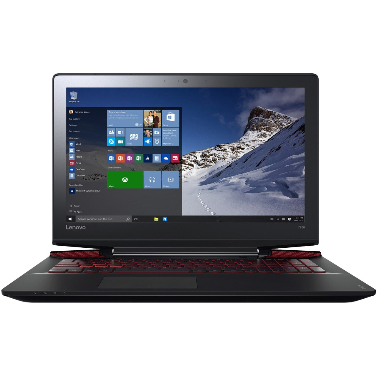 لپ تاپ 15 اینچی لنوو مدل Ideapad Y700 - F