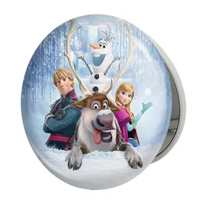 آینه جیبی خندالو طرح فروزن السا و آنا مدل تاشو کد 24786 