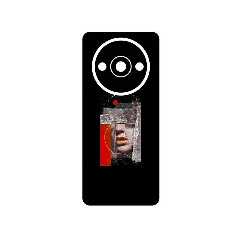 برچسب پوششی ماهوت مدل Collage of Mouth مناسب برای گوشی موبایل شیائومی Redmi A3x