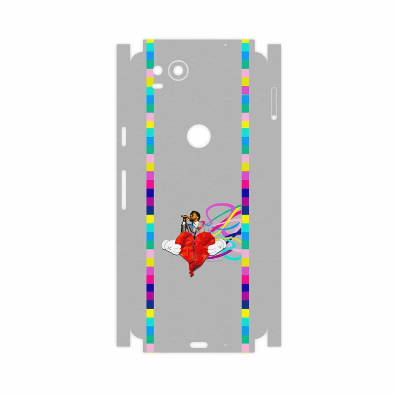 برچسب پوششی ماهوت مدل Collage of Heartbreak-FullSkin مناسب برای گوشی موبایل گوگل Pixel 2