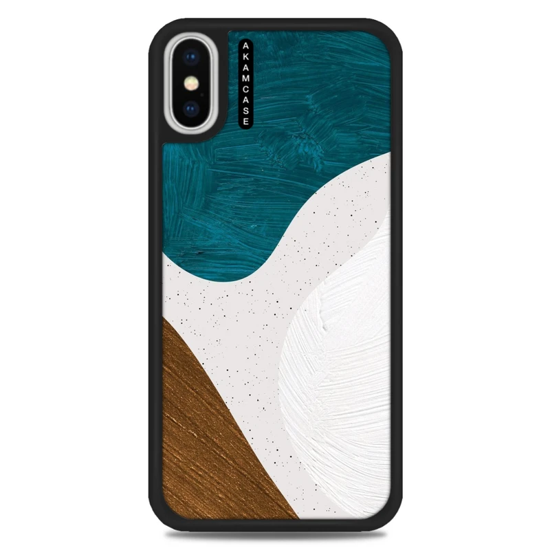 کاور آکام مدل AMC-WAXSM-WATER COLOR-19 مناسب برای گوشی موبایل اپل iPhone Xs Max