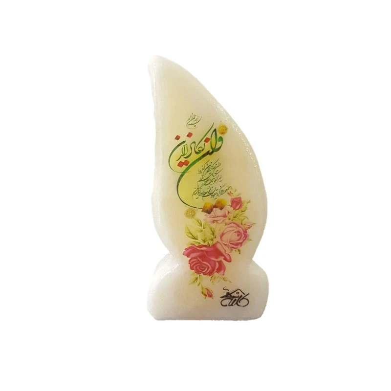 سنگ نمک دکوری طرح بته جقه کد 3
