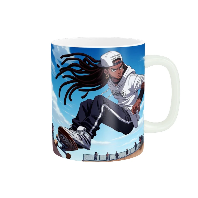 ماگ طرح اسکیت باز کد M120