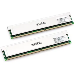 رم دسکتاپ DDR2 دو کاناله 800 مگاهرتز CL5 گیل مدل GX21GB6400DC ظرفیت 1 گیگابایت