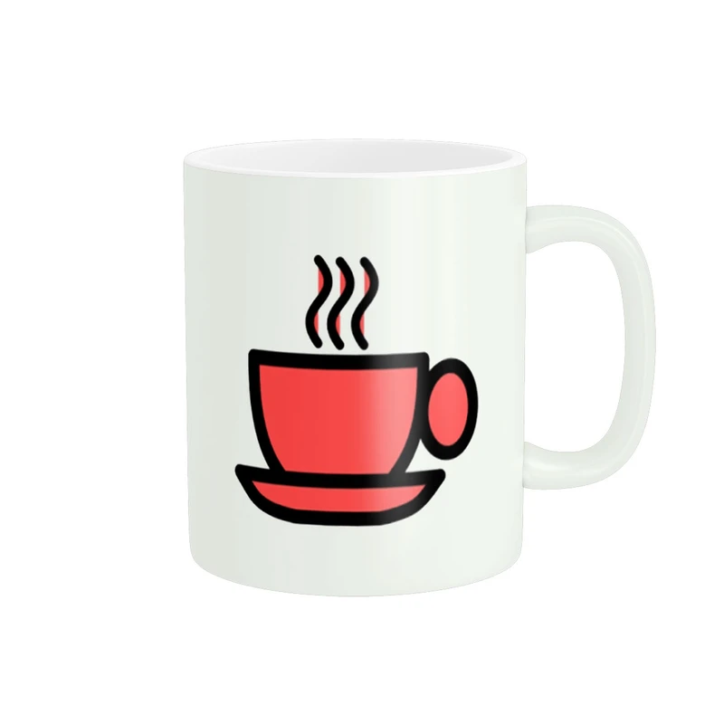 ماگ استلار طرح فنجان چای و قهوه کد 0084