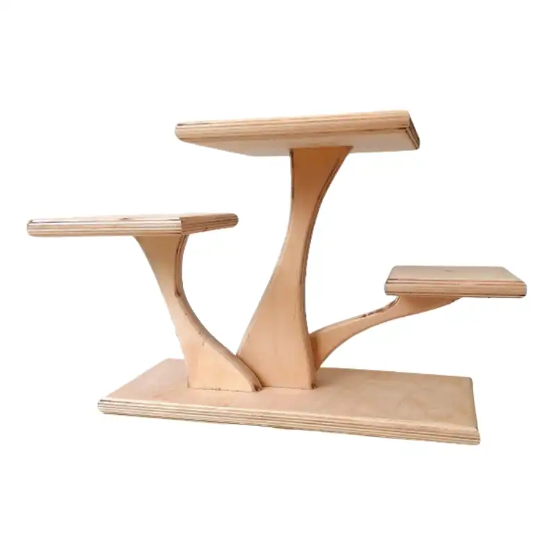 استند گلدان چوبی مدل لیندا 002