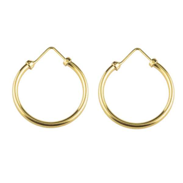 گوشواره طلا 18 عیار زنانه دوست خوب مدل dk469