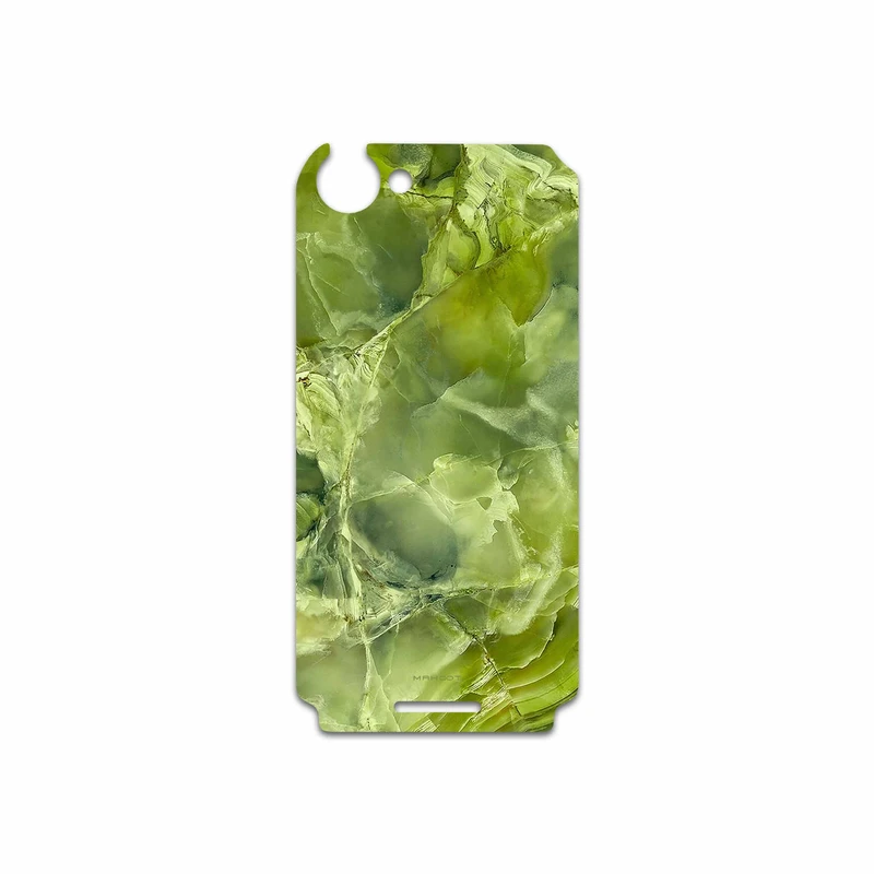 برچسب پوششی ماهوت مدل Green Crystal Marble مناسب برای گوشی موبایل سونی Xperia L