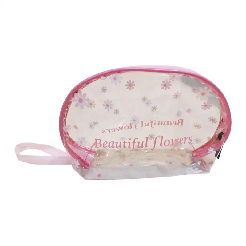 کیف لوازم آرایش زنانه طرح بابونه کد 01