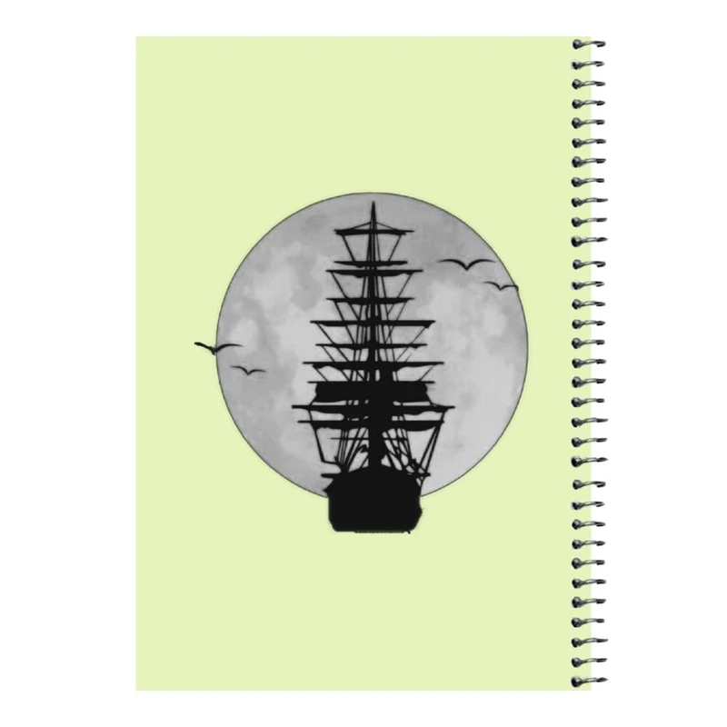 دفتر مشق 80 برگ اس جی مدل کشتی   