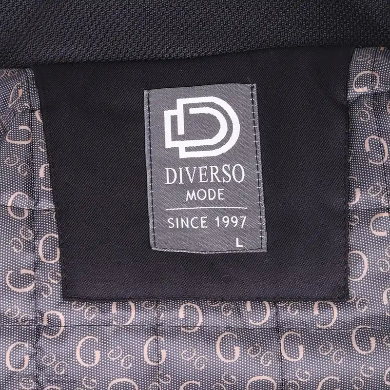 کاپشن مردانه دیورسو مدل سوپرسانتانا کد 121 رنگ مشکی