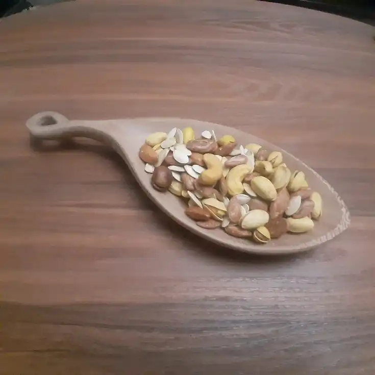 شکلات خوری چوبی مدل ماهی دوکی