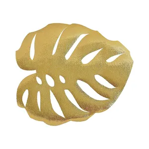 زیر بشقابی طرح برگ