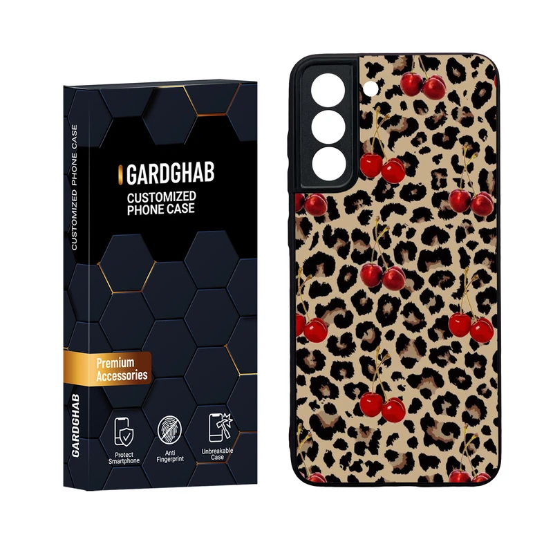   کاور گارد قاب مدل دور ژله ای پشت گلس ساده مناسب برای گوشی موبایل سامسونگ Galaxy S21 FE