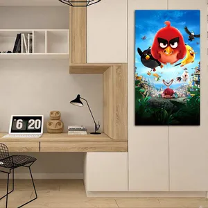 تابلو شاسی کودک مدل Angry Birds کد 32