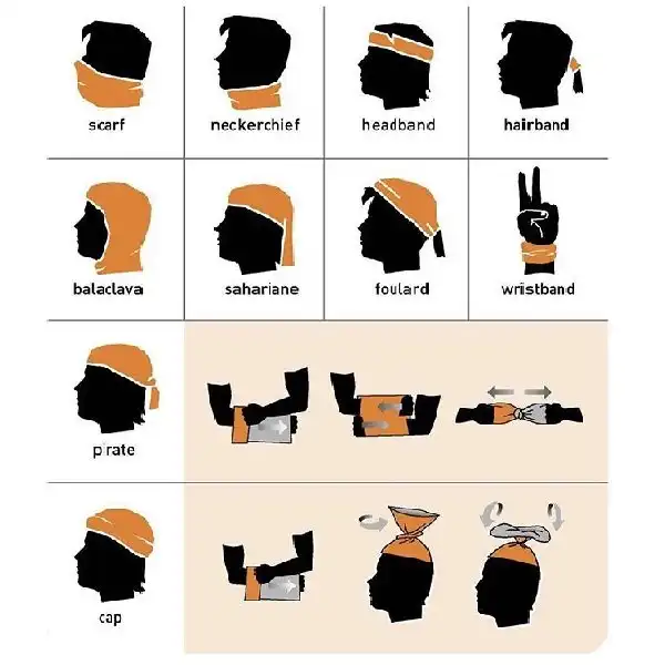 دستمال سر و گردن ویند اکستریم مدل CAMOUFLAGE 2021