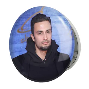 آینه جیبی خندالو طرح امیر جدیدی مدل تاشو کد 6320 