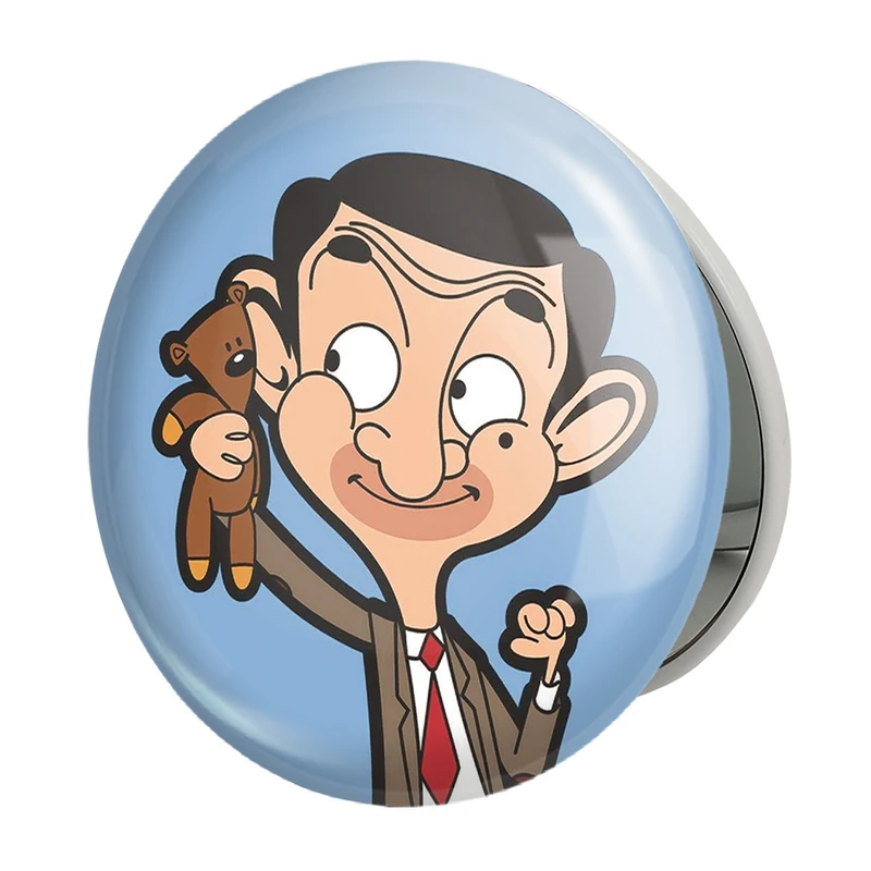 آینه جیبی خندالو طرح مستر بین Mr Bean مدل تاشو کد 10649 