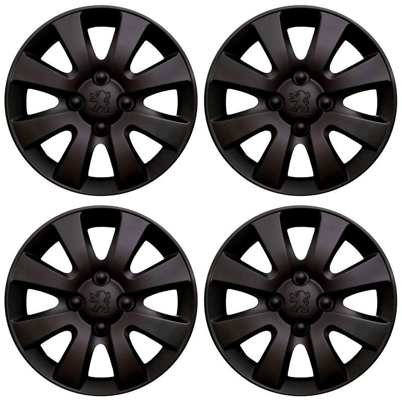 قالپاق چرخ تی پی ای مدل SL-B04 سایز 14 اینچ مناسب برای پژو SLX بسته 4 عددی