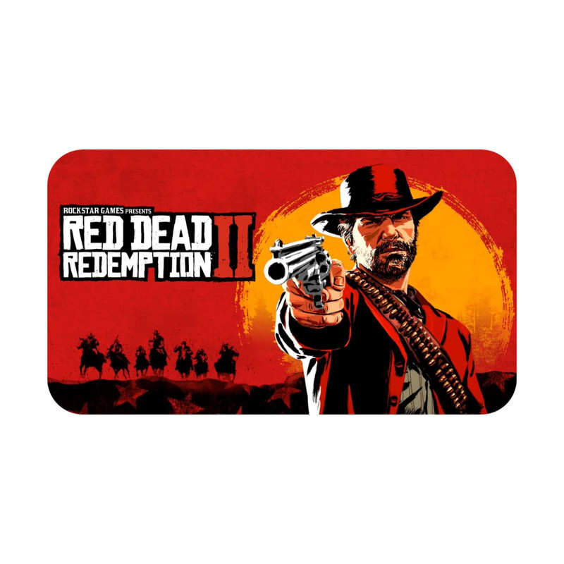 ماوس پد مخصوص بازی طرح Red Dead 2