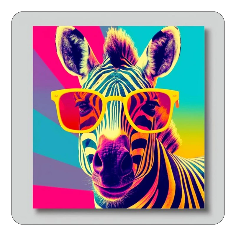 مگنت کاکتی طرح حیوانات رنگی مدل mp27132