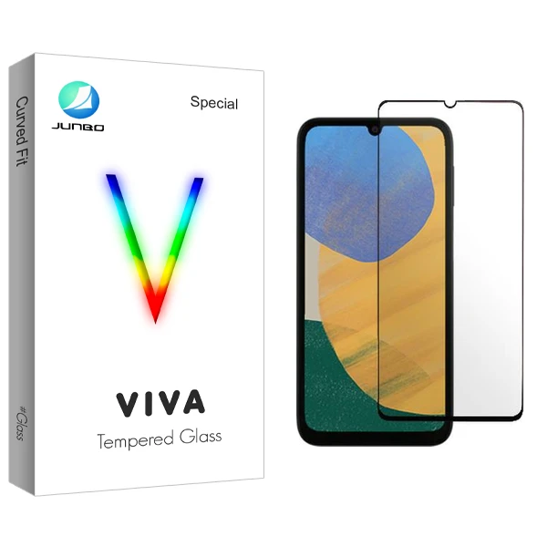 محافظ صفحه نمایش شیشه ای جانبو مدل Viva مناسب برای گوشی موبایل سامسونگ Galaxy F34 5G