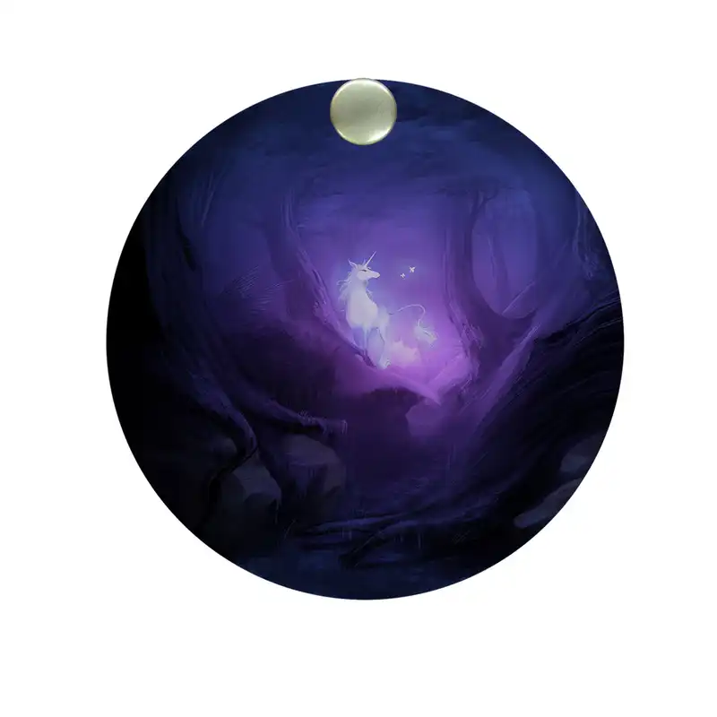 آینه جیبی طرح اسب تک شاخ مدل ai430