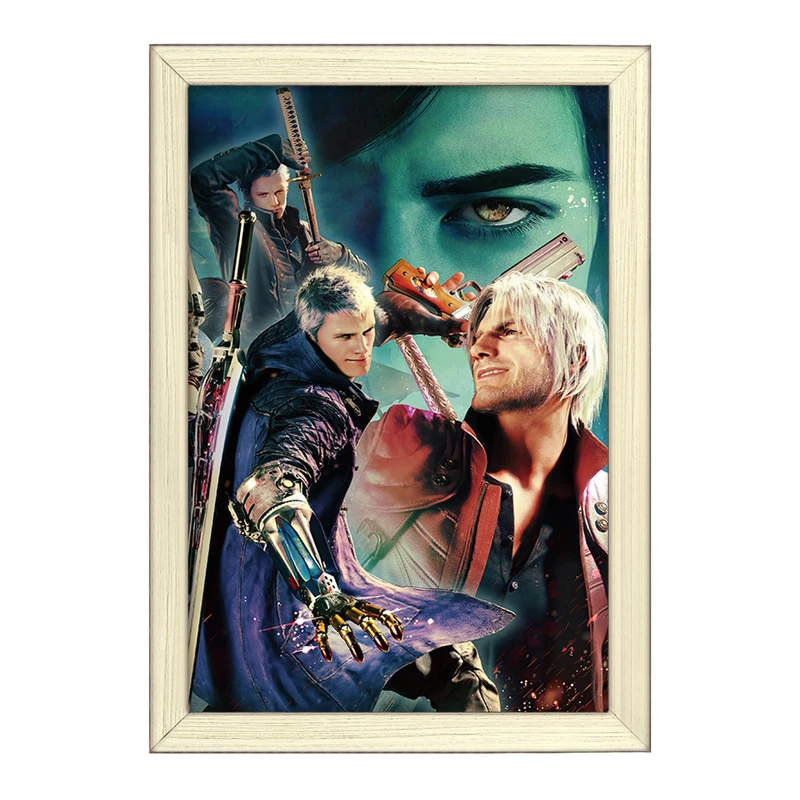 تابلو خندالو طرح بازی دویل می کرای Devil May Cry کد 30207