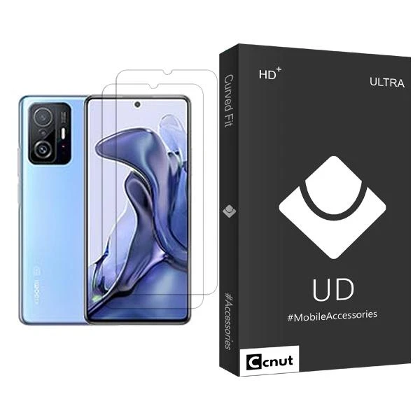 محافظ صفحه نمایش کوکونات مدل UDB Ultra MIX002 مناسب برای گوشی موبایل شیائومی 11T بسته دو عددی
