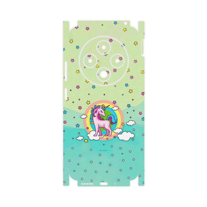 برچسب پوششی ماهوت مدل Rainbow unicorn adventure-FullSkin مناسب برای گوشی موبایل شیائومی Redmi 14C