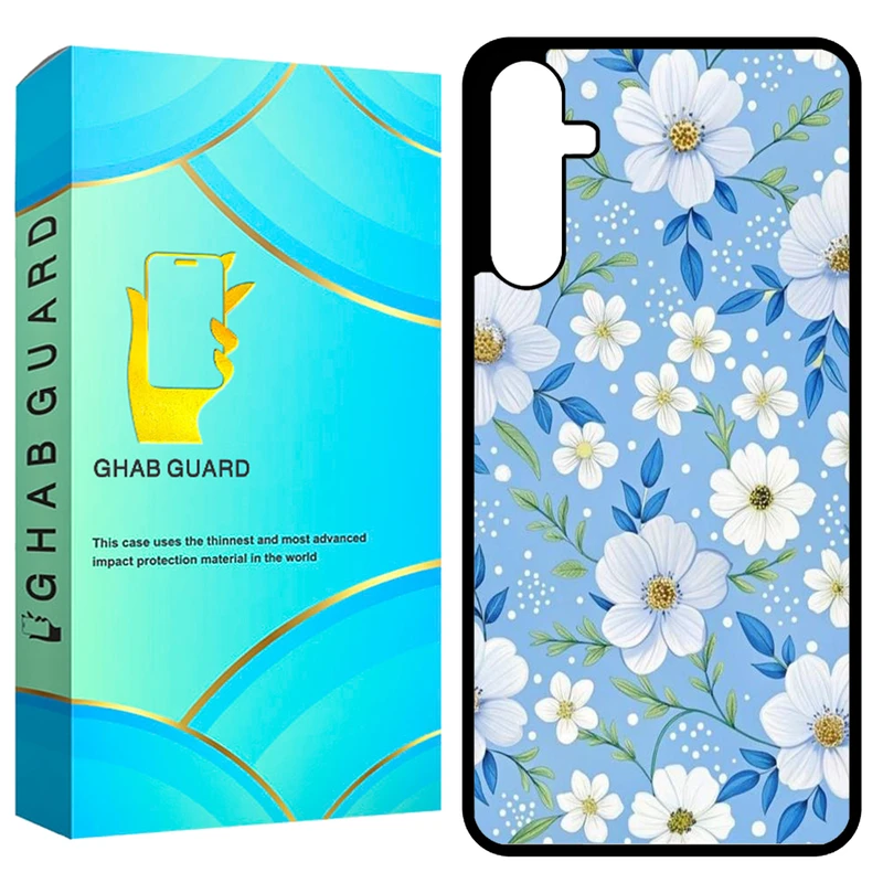کاور قاب گارد طرح گل گلی مدل GCHPA24 مناسب برای گوشی موبایل سامسونگ Galaxy A24 4G