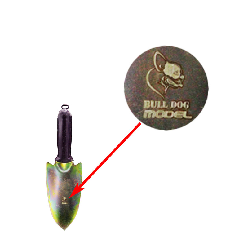 بیلچه مدل بول داگ کد YP-LIN-14*7CM