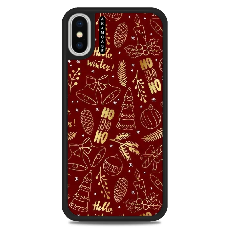 کاور آکام مدل AMC-WAXSM-CHRISTMAS-18 مناسب برای گوشی موبایل اپل iPhone Xs Max