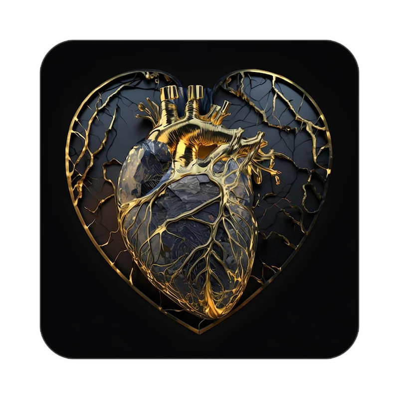 زیر لیوانی کاکتی مدل عاشقانه کد mp11594