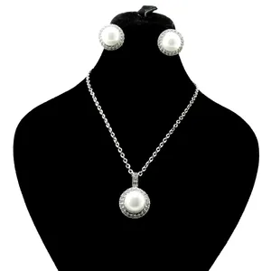 نیم ست نقره زنانه کد AV159