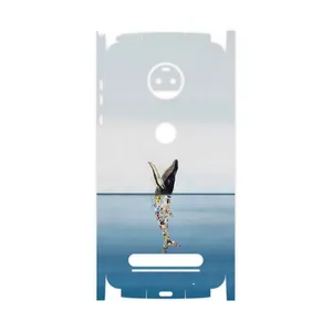 MAHOOT Collage of Sea Trash-FullSkin Cover Sticker for Motorola Moto Z2 Force