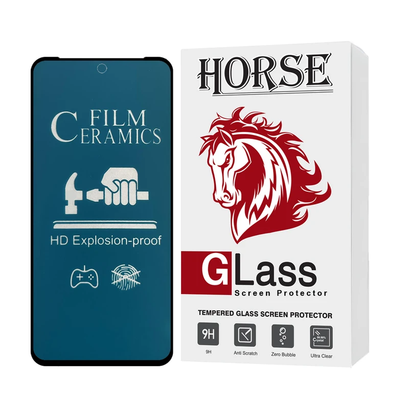محافظ صفحه نمایش سرامیکی مات هورس مدل CERMAH مناسب برای گوشی موبایل شیائومی Poco X3 / X3 NFC / X3 Pro / Redmi Note 9s / Note 9 Pro / Note 9 Pro Max / Redmi K30 / K30s / K30 Pro / K30 Ultra
