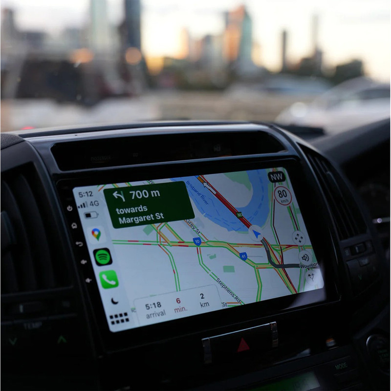 پخش کننده تصویری خودرو برمستر مدل Burmester مناسب برای تویوتا لندکروز