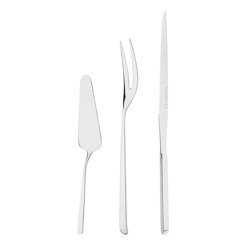 کارد و چنگال و کفگیر  سه پارچه ویتالیتی مدل باواریا کد 131