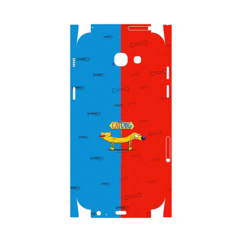 برچسب پوششی ماهوت مدل CatDog-FullSkin مناسب برای گوشی موبایل سامسونگ Galaxy A5 2017