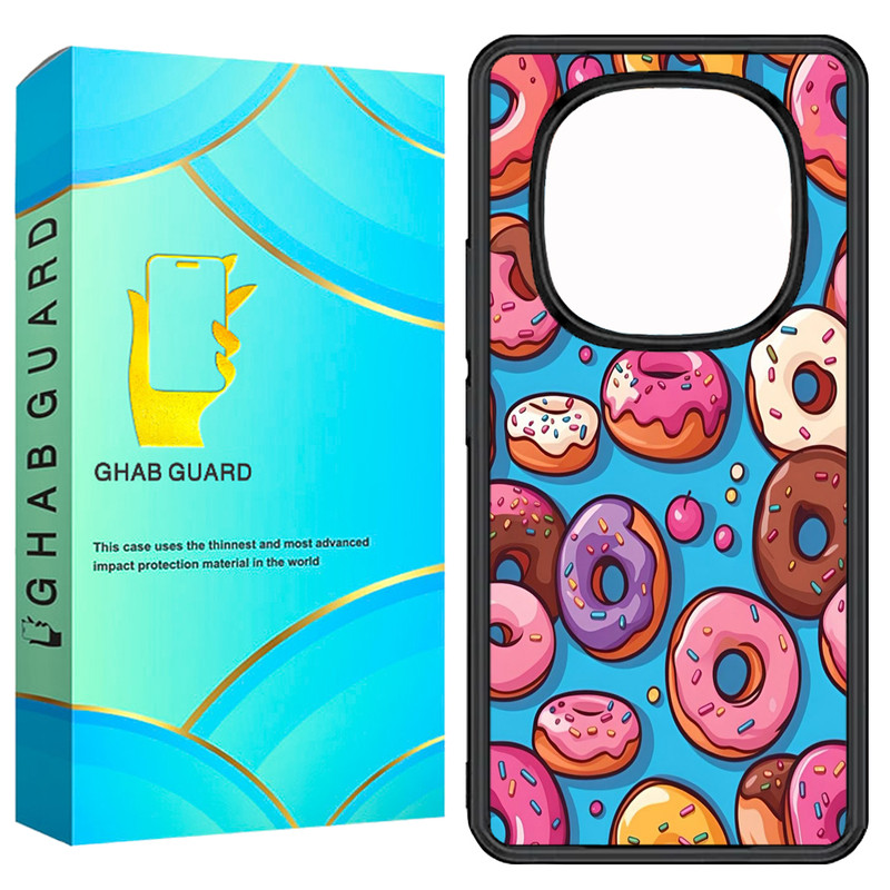 کاور قاب گارد طرح دونات مدل GN14P مناسب برای گوشی موبایل شیائومی Redmi Note 14 Pro 5G / Note 14 Pro Plus 5G