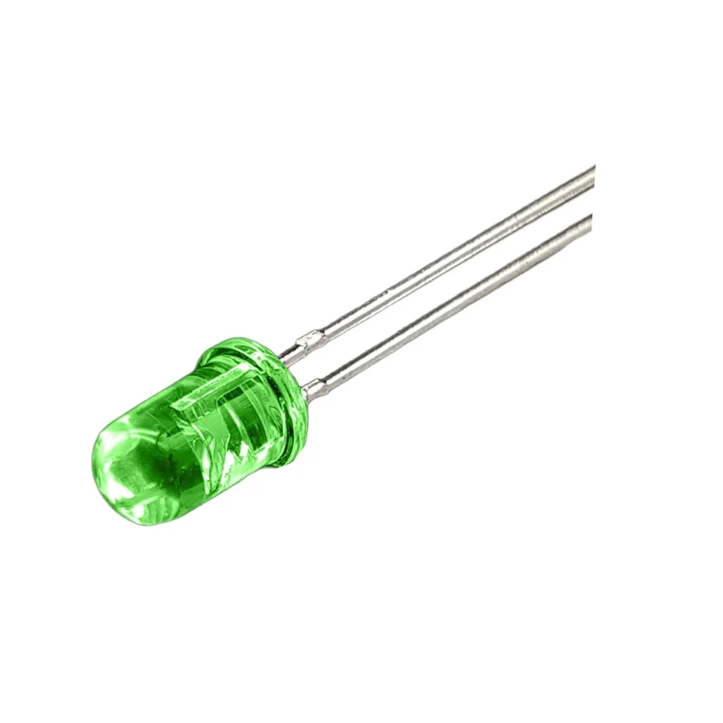 دیود لامپ ال ای دی مدل شفاف کد 1407 بسته 100 عددی