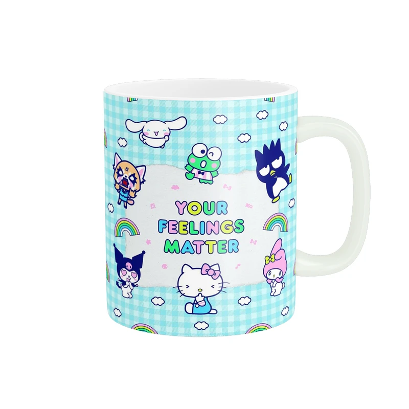 ماگ پادآفرین مدل کارتون کرومی و مای ملودی Kuromi کد PM3007